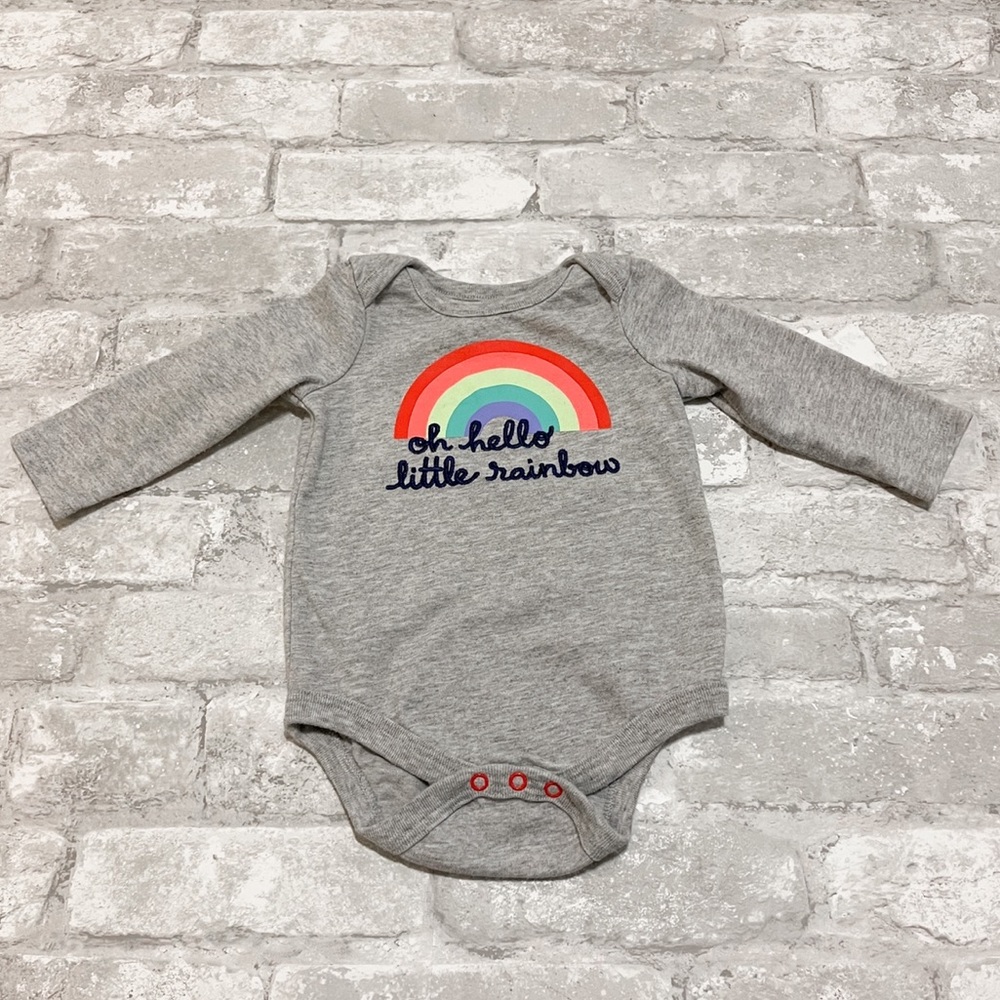 Cat & Jack long sleeve onesie
